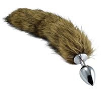 duży korek analny wtyczka puszysty ogon 9cm