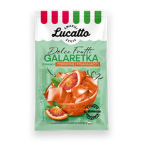 Lucatto Galaretka o smaku pomarańczowym 70 g