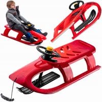 Sanki Plastikowe Z Kierownicą Sterowane Ślizg