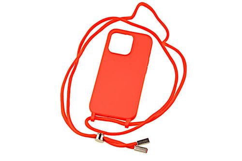 Etui ze sznurkiem RCK do Apple iPhone 15 Pro czerwony na Arena.pl