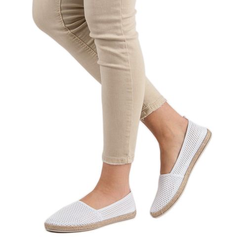 Lekkie Białe Espadryle r.41 na Arena.pl