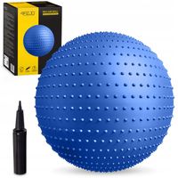 PIŁKA GIMNASTYCZNA REHABILITACYJNA Z WYPUSTKAMI DO ĆWICZEŃ FITNESS