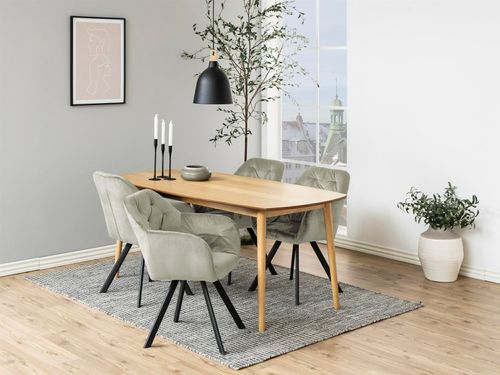 Krzesło Lola VIC Sand auto return tapicerowane na Arena.pl