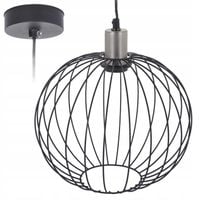 LAMPA SUFITOWA METALOWA LAMPA WISZĄCA LOFT 32 cm