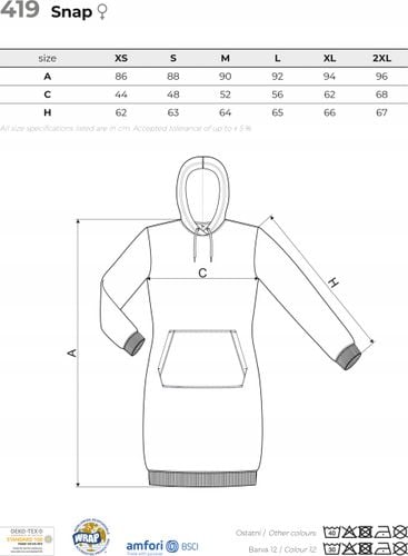 BLUZA/SUKIENKA DAMSKA Z WŁASNYM HAFTEM NADRUKIEM LOGO 5 SZT na Arena.pl