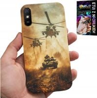 ETUI DO XIAOMI REDMI 9A - HELIKOPTER WOJSKOWY CZOŁG MILITARIA CASE