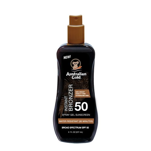 Australian Gold Żel W Sprayu Z Bronzerem SPF50 + Moisture Lock 237ml na Arena.pl