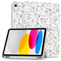 Etui Tech-Protect SC Pen z Funkcją Sleep DO iPad 10.9 11" 2022, 2025 Kwiaty