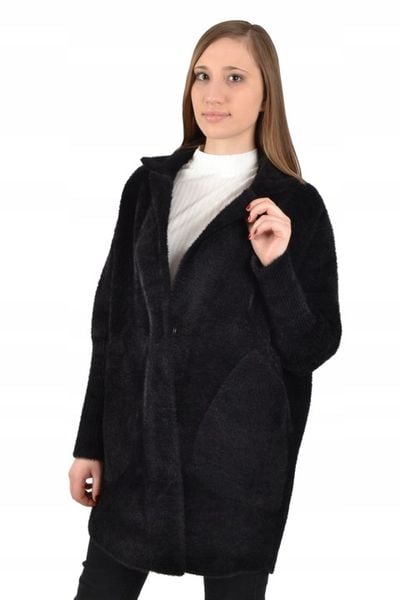 Płaszczyk ALPAKA oversize size plus DUŻY ROZMIAR zdjęcie 4