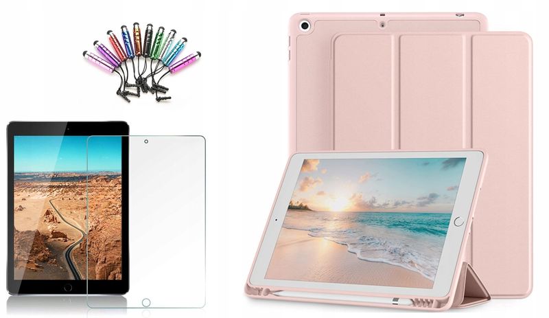 ETUI S-PENCIL DO APPLE iPad 10.2 7 GEN 2019 +SZKŁO zdjęcie 1