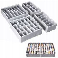 ORGANIZER NA BIELIZNĘ SKARPETKI DO SZUFLADY ZESTAW