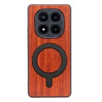 Drewniane Etui Bewood do Xiaomi Redmi Note 14 Pro Plus 5G PADOUK z MagSafe