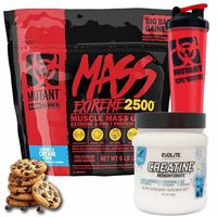 MUTANT MASS EXTREME 2720g GAINER EXTREME Czysta Masa Węglowodany + Białko