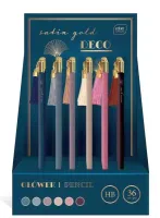 Ołówek Z Zawiesz Hb Deco Satin Gold Int Pudełko A 36, Cena Za 1 Szt