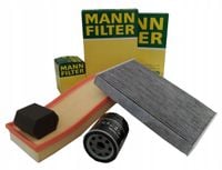 MANN ZESTAW FILTRÓW CITROEN C3 AIRCROSS 1.2 PURETECH