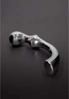 steel masażer punktu g stal nierdzewna zakrzywiony model