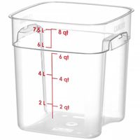 Pojemnik na żywność CamSquares Fresh Pro 7.6 l 229x229x243 mm