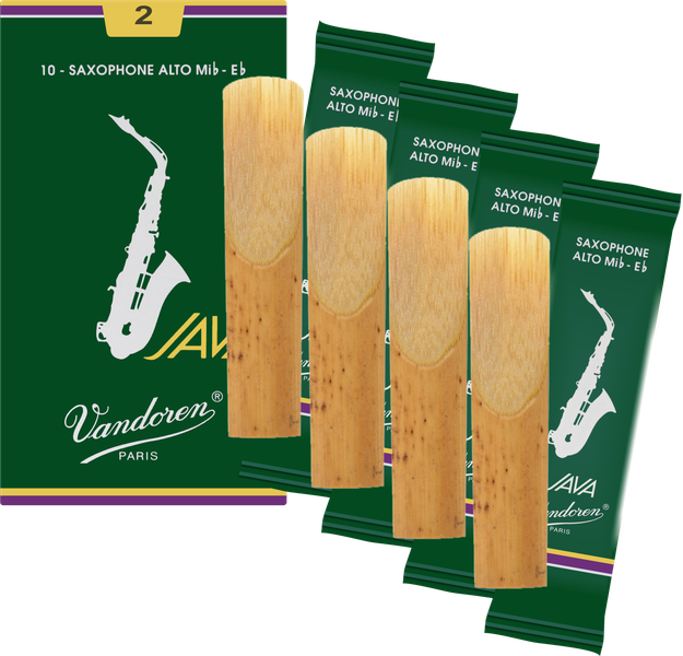 Stroik saksofon altowy alt 2 Vandoren JAVA SR262 ZESTAW 4 szt. zdjęcie 1
