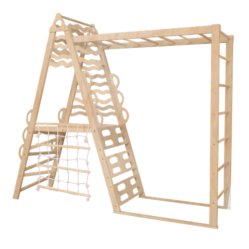 domowy plac zabaw Wave basic - drewno na Arena.pl