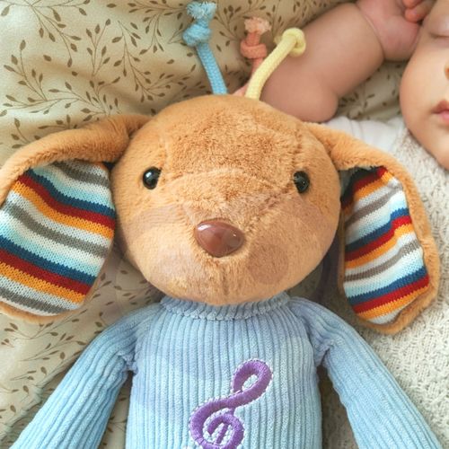 WOOPIE Interaktywny Piesek Przytulanka z Dźwiękiem i Światłem na Arena.pl