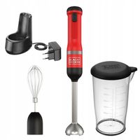 BLACK + DECKER BLENDER RĘCZNY 7,2V 2w1 RED BCKM1012KR CZERWONY + AKCESORIA