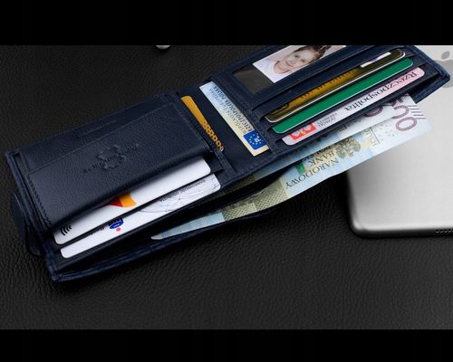 KOCHMANSKI skórzany portfel męski mały cieńki slim na Arena.pl