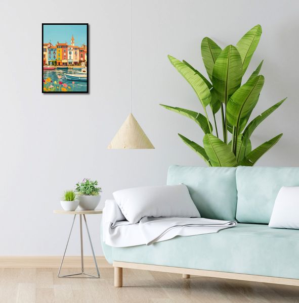 Plakat 30x45cm Wielobarwne Nadbrzeże zdjęcie 4