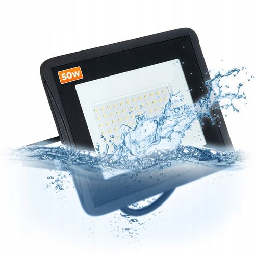 Naświetlacz Halogen LED 3x 50W + statyw budowlany na Arena.pl