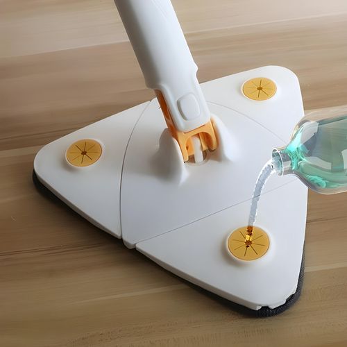 Obrotowy mop płaski trójkątny biały na Arena.pl