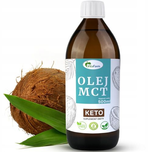 Olej MCT z KOKOSA 500ml dieta KETO na Arena.pl