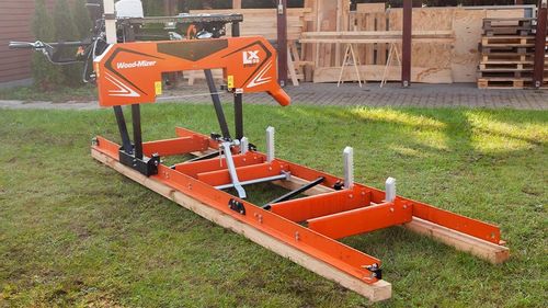 Trak taśmowy spalinowy 9KM traczek piła taśmowa LX50START Wood-Mizer K na Arena.pl