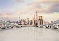 Fototapeta 3D nowoczesne miasto Tokyo 350x245 FL