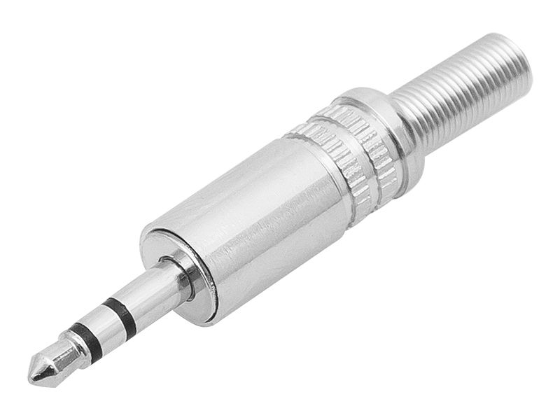 Wtyk Jack 3,5 ST METAL zdjęcie 1