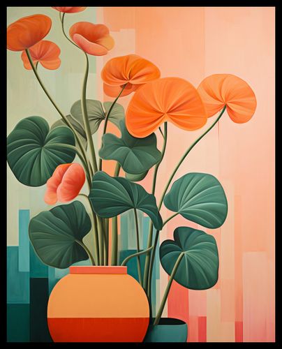 Plakat 40x50cm Kwiatowa Harmonia na Arena.pl