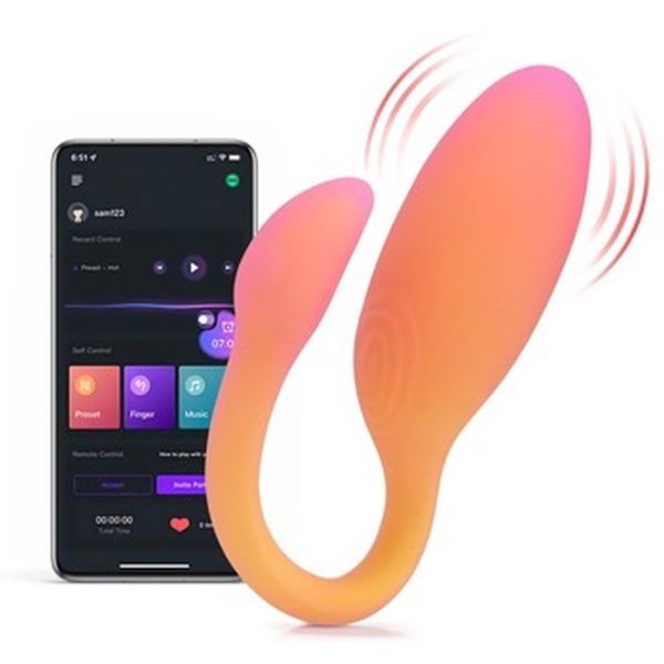 Magic Motion - Flamingo Max Vibrating Bullet Orange zdjęcie 4