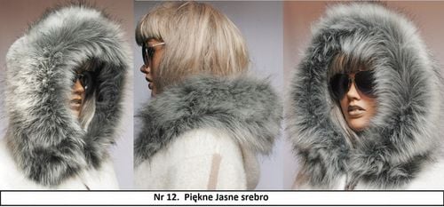 Futrzane OBSZYCIE do KAPTURA KOŁNIERZ SZALIK na Arena.pl