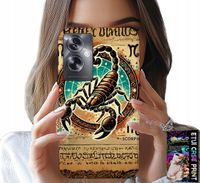 ETUI DO OPPO A79 5G - SKORPION ZNAK ZODIAKU ASTRONOMIA + FOLIA