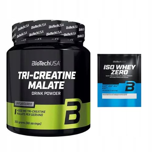 BIOTECH TRI CREATINE MALATE 300g KREATYNA JABŁCZAN + GRATIS! na Arena.pl