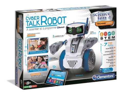 Clementoni Mówiący Cyber Talk Robot Programowalny 50122 na Arena.pl