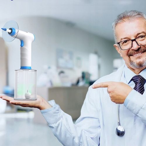 IRYGATOR DO CZYSZCZENIA USZU WOSKOWINY PŁUKANIE LED BEZPRZEWODOWY ZESTAW na Arena.pl