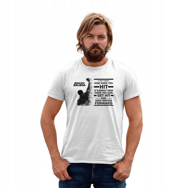 Koszulka męska ROCKY BALBOA W?OSKI OGIER XL zdjęcie 2