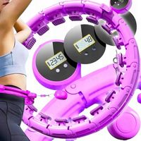 HULA HOP ODCHUDZAJĄCY SMART Z LICZNIKIEM z Obciążeniem Obciążnik Wypustkami