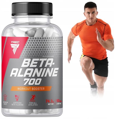 PRZEDTRENINGÓWKA Trec Beta Alanine 90 kaps WYTRZYMAŁOŚĆ MOC BETA ALANINA na Arena.pl
