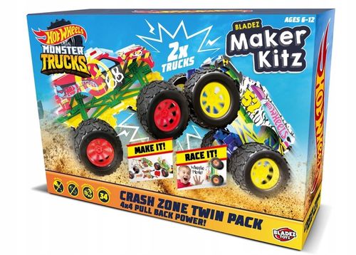 *****HW BLADEZ Maker Monster Truck 2-pak BTHW-M04t, BLADEZ, 175595. na Arena.pl