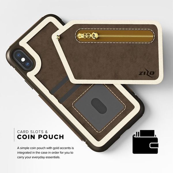 ND38_NEB-IPH8-DBBR Zizo Nebula Wallet Case - Skor zdjęcie 8