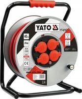Przedłużacz YATO YT-8107 bębnowy 4 gniazda (40 metrów)