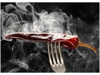 50X70CM GORĄCA PAPRYCZKA CHILI OBRAZ POKOJU DREWNINE