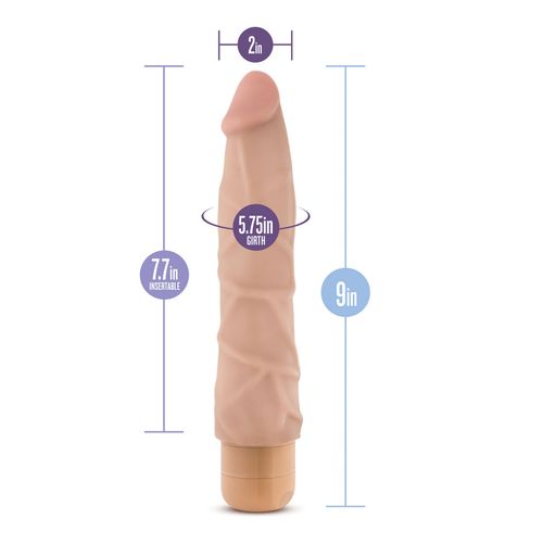 Realistyczne dildo Blush Dr Skin PVC Ø 4,6 cm na Arena.pl