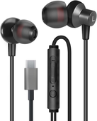 Słuchawki Przewodowe USB C Mas Carney TI3 Mikrofon Do iPhone Samsung