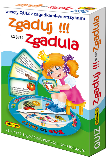 ADAMIGO 6151 ZGADUJ ZGADULA - quiz NEW zdjęcie 2